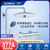 GROHE 高仪 维达利系列 一体恒温花洒组合 26462000顶喷+26107000花洒+34594000恒温龙头