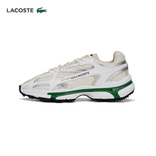 LACOSTE法国鳄鱼男鞋242K24系列运动休闲鞋47SMA0013 082/白色/绿色 8 42