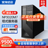 INSPUR 浪潮 NP3020M7塔式服务器主机 企业文件共享云存储OA财务办公erp E2314/16G/2*4T/四口千兆/300W