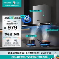 Hisense 海信 油烟机 抽油烟机 欧式超薄23立方大吸力吸油烟机 挥手智控 自清洁