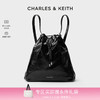 CHARLES & KEITH CHARLES&KEITH24夏新品CK2-10151393柔软单肩水桶包双肩流浪包