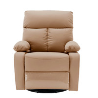 纳仕德 单人沙发多功能椅头等太空舱舒适办公椅 猫爪皮椅大象灰 GZC154