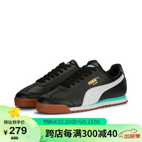 PUMA 彪马 男女同款 生活系列 休闲鞋 369571-45黑色-白-薄荷绿-45 41UK7.5