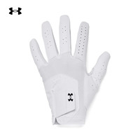 安德玛 UNDERARMOUR） Iso-Chill男子高尔夫运动手套1370277 白色100 左M