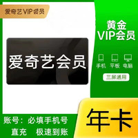 爱奇艺VIP黄金会员年卡