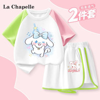 LA CHAPELLE MINI 女童短袖t恤衫