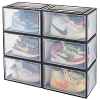 星优鞋盒aj鞋墙柜透明省空间球鞋防氧化抽屉式鞋子收纳盒