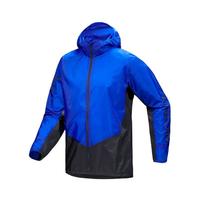 ARC'TERYX 始祖鸟 Norvan Windshell Hoody 男子运动夹克 群青蓝/蓝黑色 S