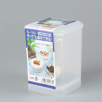 SP SAUCE 酸奶保存盒厨房带量勺保鲜盒刻度标示保存容器1.15L
