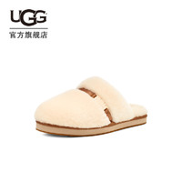 UGG 秋季新款女士舒适休闲平底圆头茸茸家居外穿包头拖 1153613