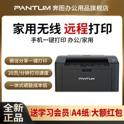 PANTUM 奔图 无线家用黑白激光打印机连手机办公专用P220系列机