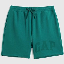 Gap 盖璞 男装夏季LOGO法式圈织软卫裤598761运动休闲短裤