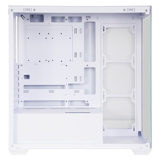 幻境界白色 游戏电脑海景房机箱 270°全景/双面玻璃/快拆设计/支持ATX主板/360水冷位/10风扇位