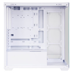 SAMA 先马 幻境界白色 游戏电脑海景房机箱 270°全景/双面玻璃/快拆设计/支持ATX主板/360水/10