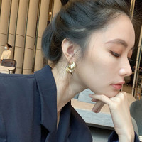 KOSE 高丝 S925银针韩国多层缠绕夸张气质简约个性小众高级设计感耳扣耳饰 多层缠绕耳圈