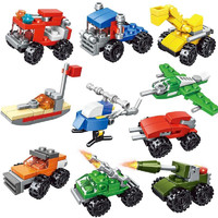 顺乐康 昆虫世界儿童模型趣味玩具  工程车-10盒