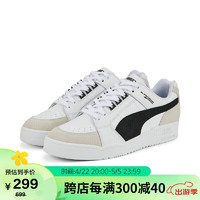 PUMA 彪马 男女同款 生活系列 休闲鞋 385694-02白-黑色-02 41UK7.5