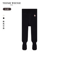Teenie Weenie Kids小熊童装款女宝宝贴合透气舒适保暖袜子 象牙白 S