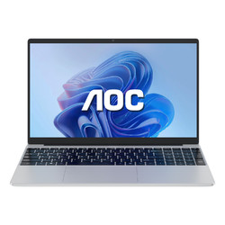 AOC 冠捷 笔记本电脑24款大师N300 12代英特尔15.6英寸大屏轻薄本32G 1TB 商务学习办公本 指纹解锁 32GB+1TB
