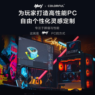 COLORFUL 七彩虹 全家桶 i5 游戏台式组装电脑主机整机组装机 配三：12400F丨16G丨512G丨4060
