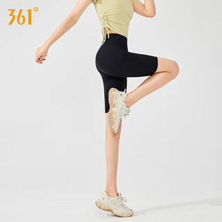361° 运动健身瑜伽裤女夏薄款骑行户外跑步短裤提臀显瘦短五分鲨鱼裤
