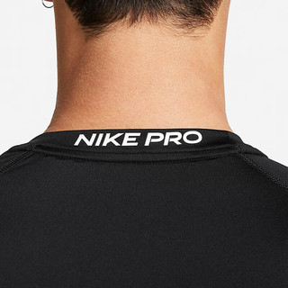 耐克（NIKE）男上衣 撸铁运动服塑形透气训练紧身紧身长袖 FB7920-010 2XL