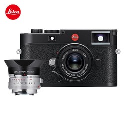Leica 徠卡 M11黑色（20200）+M 35mm f/1.4 經典復刻鏡頭（11301）M11旁軸數碼相機鏡頭套機