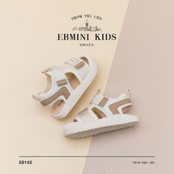 EBMINI 英贝米尼 2024新款夏季女童儿童凉鞋1-5岁舒适软底防滑学步鞋男童