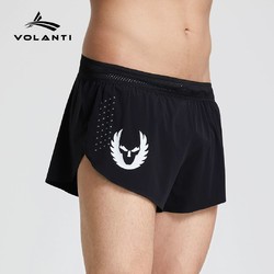 沃兰迪 Volanti沃兰迪运动短裤男三分 马拉松跑步田径健身训练速干带内衬