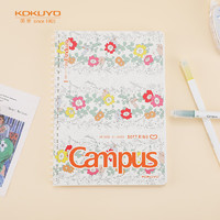 KOKUYO 國譽 Campus軟線圈本8mm點線筆記本子·加藤木 A5/80頁 透明 WCN-CSR3815-4