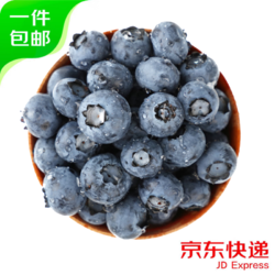 拾枝鲜 当季新鲜蓝莓 约125g/盒  6盒装 单果12-14mm