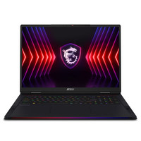 MSI 微星 泰坦18 Pro 2024款 十四代酷睿版 18英寸 游戏本 黑色(酷睿i9-14900HX、RTX 4090 16G、64GB、4TB SSD、4K、Mini LED、120Hz)