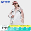 FILA 斐乐 FUSION 斐乐潮牌羽绒服两件套女2023冬时尚宽松保暖上衣