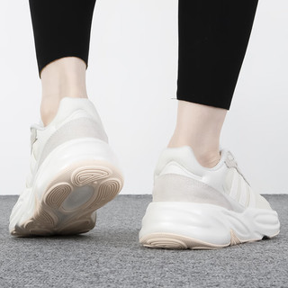 阿迪达斯 （adidas）运动鞋女鞋复古跑步鞋轻便缓震耐磨休闲鞋低帮老爹鞋 GX1727/白色 37