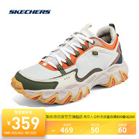 SKECHERS 斯凯奇 城市户外老爹鞋运动鞋237525 木炭灰色/多彩色/GRMT 43