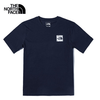 The North Face24春夏北面T恤款户外舒适透气棉质休闲半袖短袖T恤8AUU 8K2 S