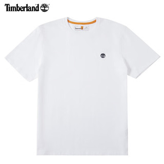 Timberland T恤男士夏季半袖宽松透气户外运动休闲短袖A6DKU A6DKU100/白色 S/170