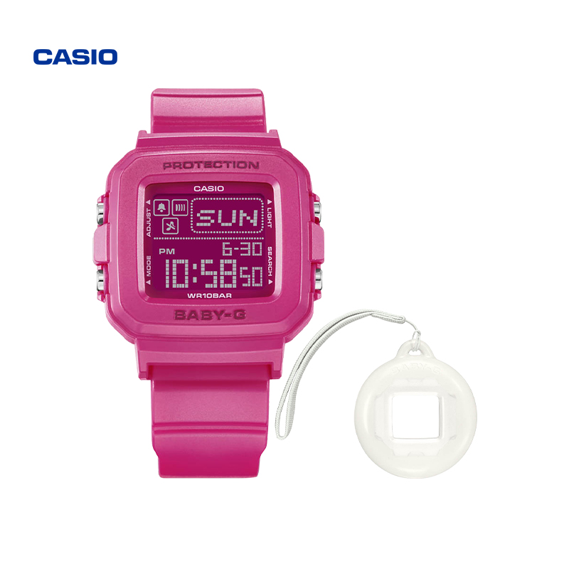 CASIO 卡西欧 BABY-G+PLUS系列 39毫米石英腕表 BGD-10K-4