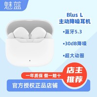 百亿补贴：MEIZU 魅族 魅蓝Blus L真无线蓝牙半入耳音乐通话降噪游戏低延迟耳机通用运动