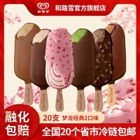 MAGNUM 梦龙 和路雪梦龙雪糕混合多口味20支