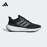 adidas 阿迪达斯 ULTRABOUNCE随心畅跑舒适跑步运动鞋女子阿迪达斯官方 黑色/浅灰色 37(230mm)
