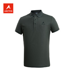 ARCTOS 极星 户外男款POLO衫舒适轻薄登山运动徒步短袖衫AGTC11313