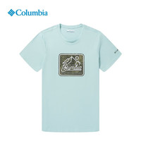 哥伦比亚 春夏城市户外T恤男款运动休闲百搭圆领透气短袖AE0403- 329 S