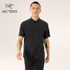 ARC'TERYX 始祖鸟 ARC’TERYX始祖鸟 SKYLINE SS SHIRT 透气 男子 短袖衬衣 Black/黑色 S