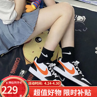 NIKE 耐克 女鞋2024夏季新款COURT BOROUGH运动百搭休闲小白鞋BQ5448 BQ5448-115 36