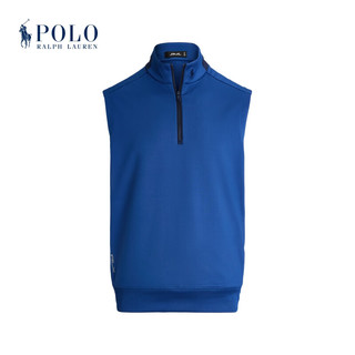 Polo Ralph Lauren 拉夫劳伦 男装 24年春弹力平纹针织马甲RL18108 400-蓝色 XL