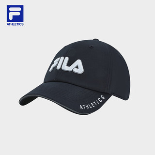 FILA 斐乐 官方情侣款棒球帽2024春夏季遮阳帽鸭舌帽健身运动帽