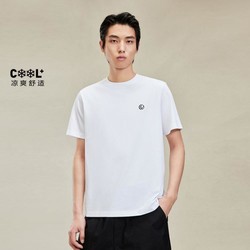 JACK&JONES 杰克琼斯 2024夏季短袖男士T恤logo刺绣短袖T恤男装