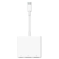 Apple 苹果 接口转换器 Type-C转HDMI/USB-A/Type-C 白色