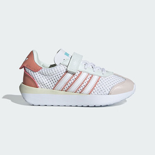 阿迪达斯（adidas）童鞋24夏季女童运动鞋三叶草COUNTRY小童网面透气跑步鞋IF6898 28.5码/10.5k/适合脚长17cm